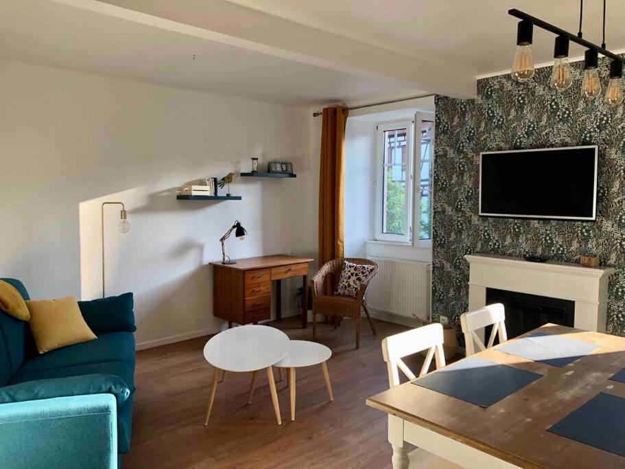 Le Carrousel - Appartement Cosy Centre 오베르네 외부 사진