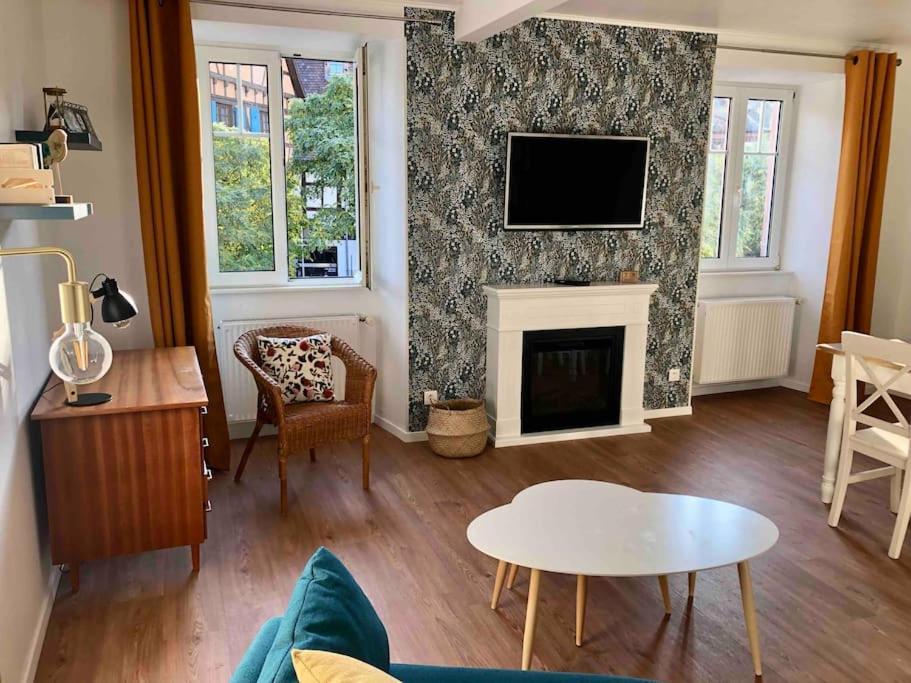 Le Carrousel - Appartement Cosy Centre 오베르네 외부 사진